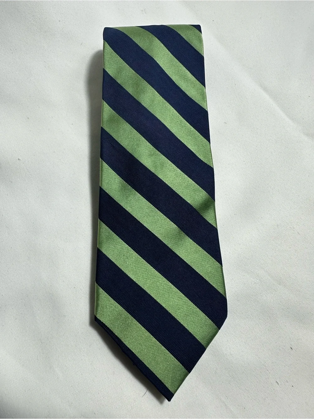 A48. Nautica Men’s Necktie Lot of 2 Silk & Polyester Preppy Striped Ties